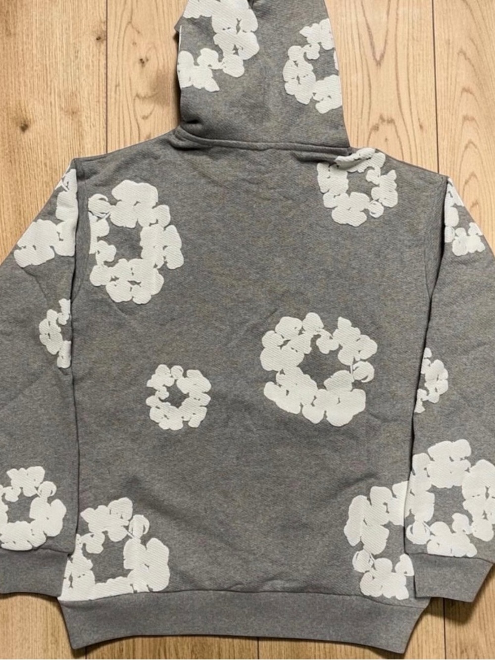 Denim Tears Hoodie Gray - Picture 2 of 3